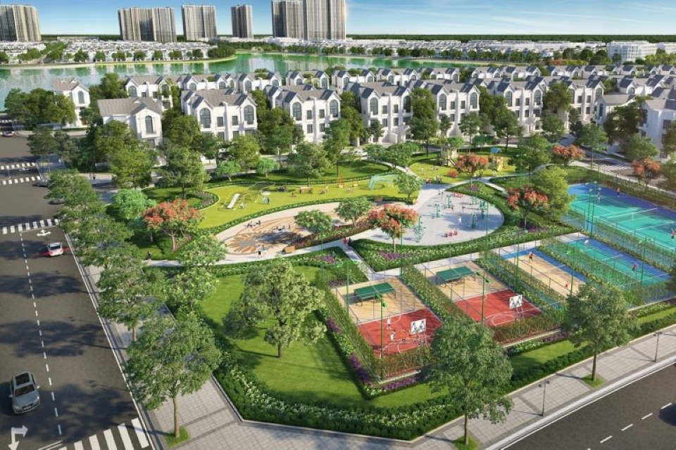 Không gian xanh công viên tại Vinhomes Dương Kinh Hải Phòng Không gian xanh công viên tại Vinhomes Dương Kinh Hải Phòng