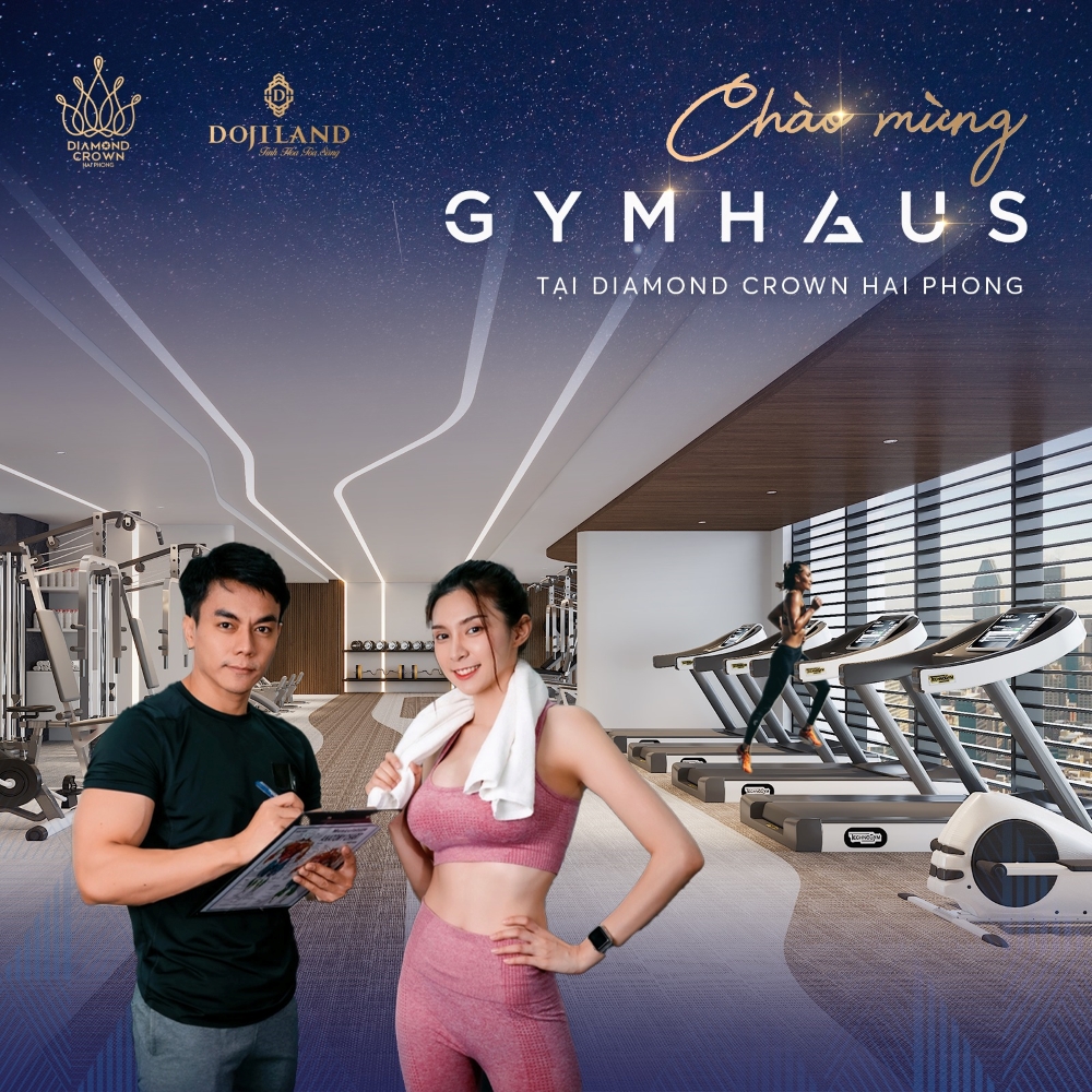 GymHaus tại chung cư Doji Hải Phòng – Trải nghiệm tập luyện chuẩn 5 sao giữa lòng phố Cảng