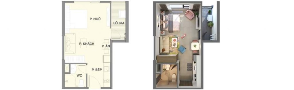 Kiến trúc và thiết kế nội thất trong căn hộ Studio tại chung cư Doji Hải Phòng Kiến trúc và thiết kế nội thất trong căn hộ Studio tại chung cư Doji Hải Phòng