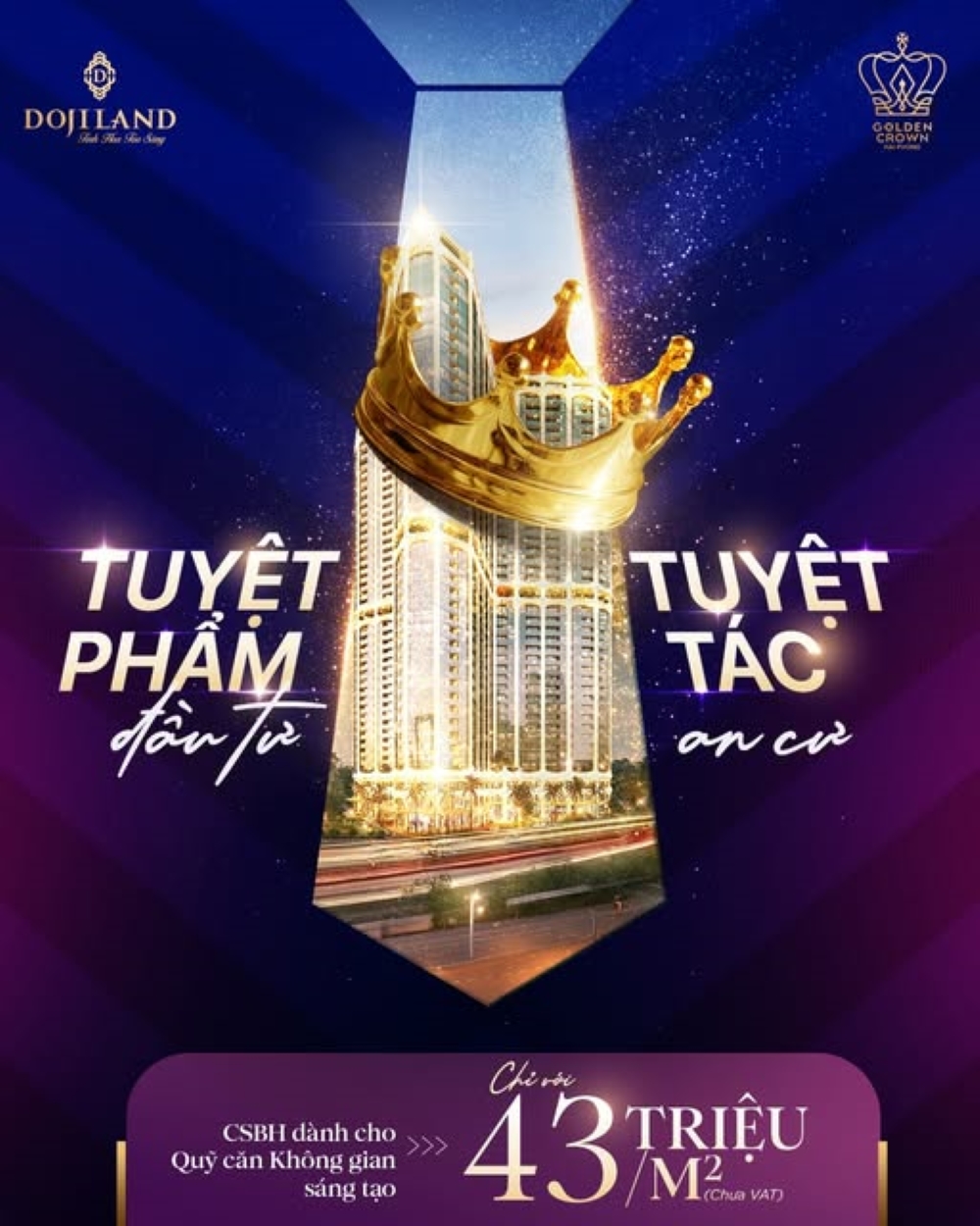 Quỹ căn giới hạn Golden Crown Hải Phòng sở hữu vị thế độc tôn cùng khả năng đem lại dòng tiền ổn định Quỹ căn giới hạn Golden Crown Hải Phòng sở hữu vị thế độc tôn cùng khả năng đem lại dòng tiền ổn định