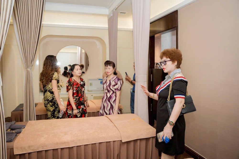 Không gian chăm sóc da ở Amber Hasuki Spa tại chung cư Doji Hải Phòng Không gian chăm sóc da ở Amber Hasuki Spa tại chung cư Doji Hải Phòng