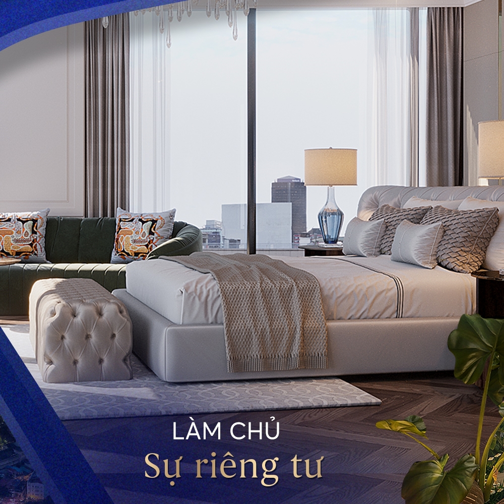 Sky Villa Dahlia 06 tại chung cư Doji Hải Phòng mang đến sự riêng tư tuyệt đối cho chủ sở hữu