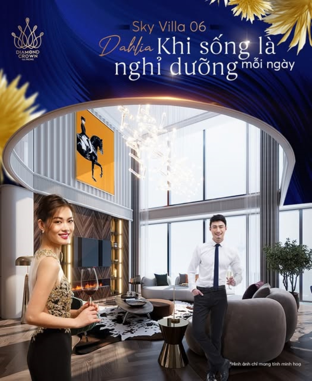 Trải nghiệm “all-in-one” ngay trong Sky Villa Dahlia 06 tại chung cư Doji Hải Phòng