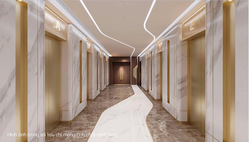 Sảnh hành lang chung cư Doji Hải Phòng trong tiêu chuẩn bàn giao và giá trị sử dụng dài hạn Sảnh hành lang chung cư Doji Hải Phòng trong tiêu chuẩn bàn giao và giá trị sử dụng dài hạn