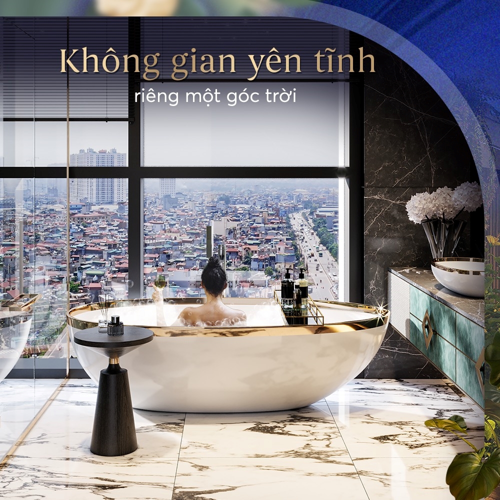 Sky Villa 01 Camellia tại chung cư Doji Hải Phòng được kết nối từ hệ an ninh tách biệt hoàn toàn