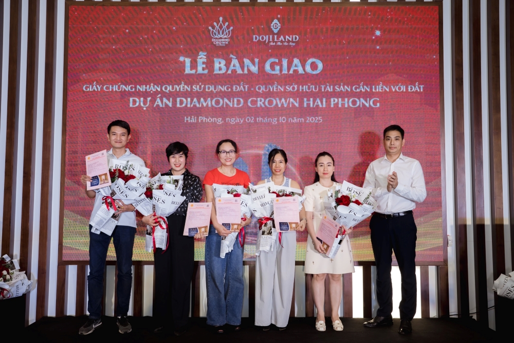 Chung cư Doji Hải Phòng bàn giao sổ hồng – Bước chuyển mình quan trọng trong quyền sở hữu và pháp lý