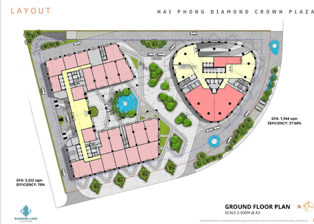 Hệ thống kích sóng điện thoại tại chung cư Doji Hải Phòng cho thang bộ và thang máy
