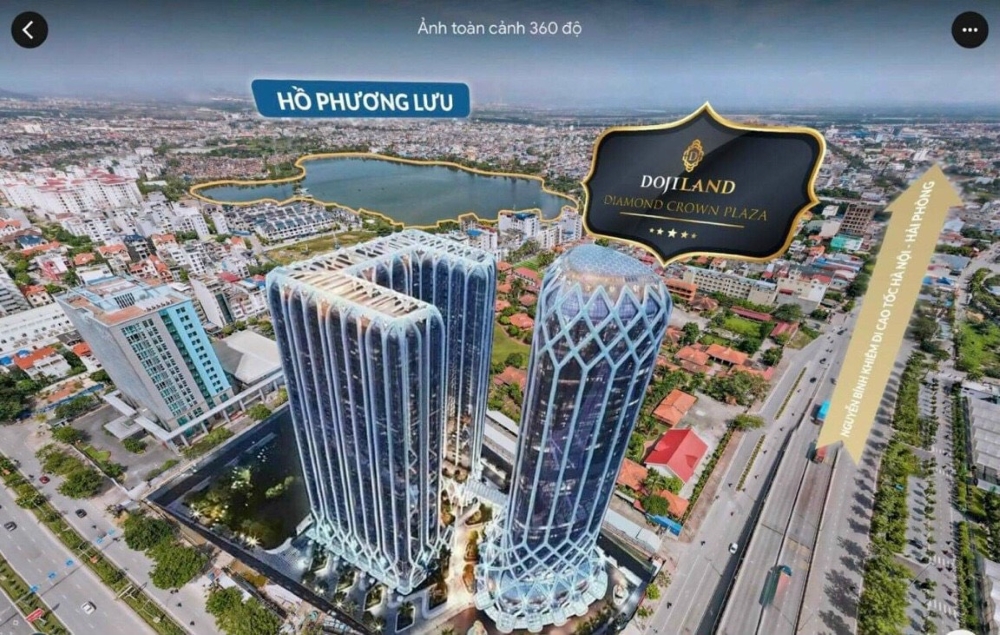 Đường đến chung cư Doji Hải Phòng từ trung tâm thành phố Đường đến chung cư Doji Hải Phòng từ trung tâm thành phố