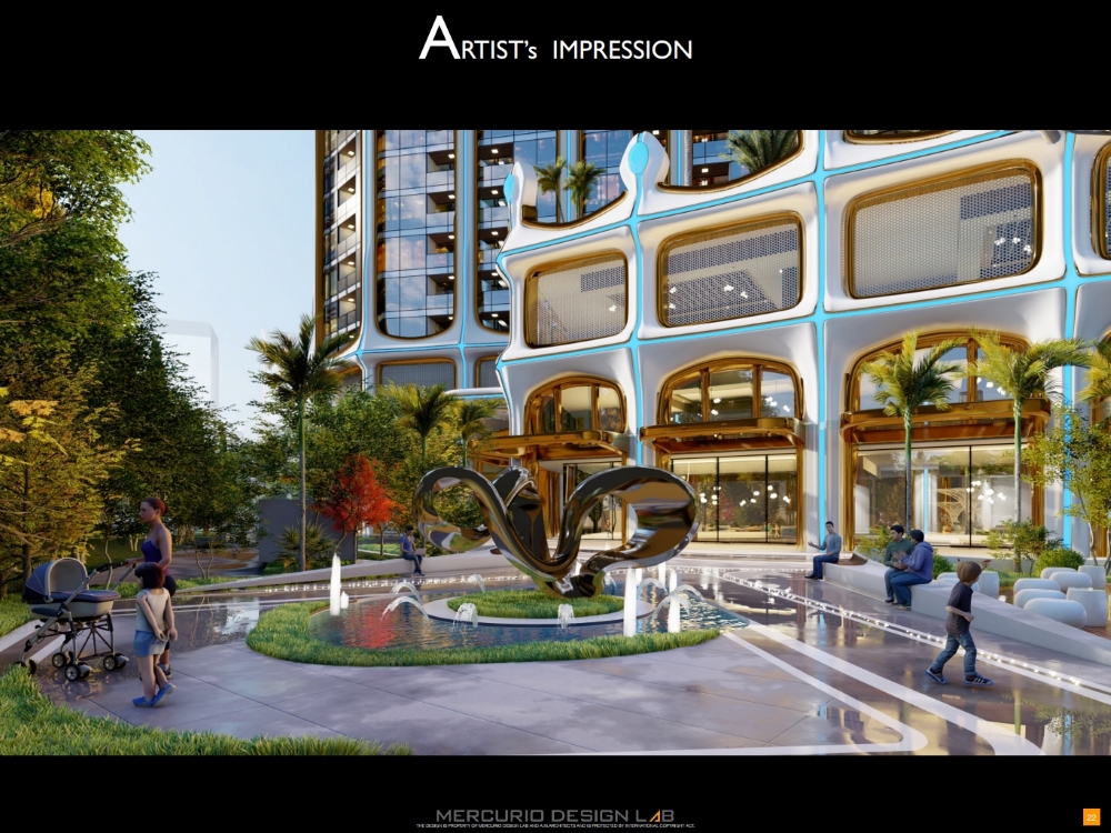 Kiến trúc chung cư Doji Hải Phòng – Biểu tượng Vương Miện Hoa Sen vươn tầm phố Cảng