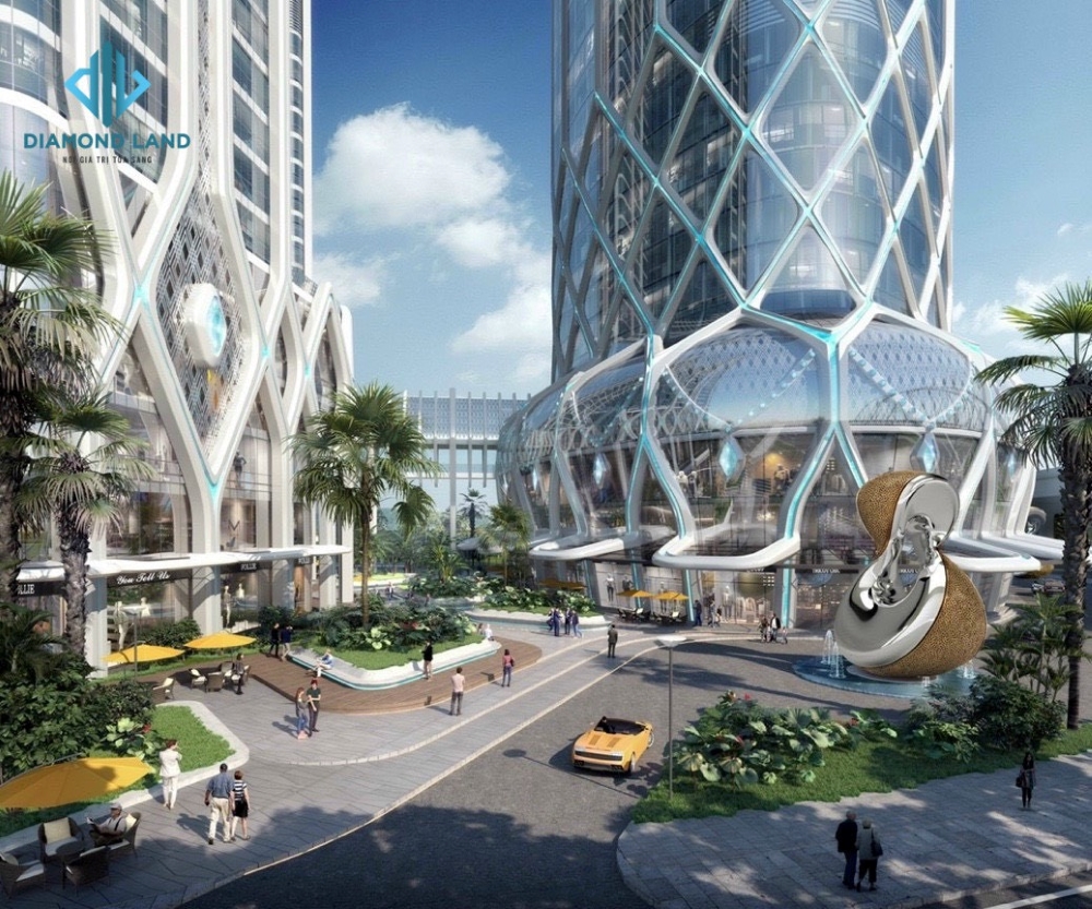 Kiến trúc chung cư Doji Hải Phòng và hệ kết cấu Diagrid bê tông cốt thép toàn khối