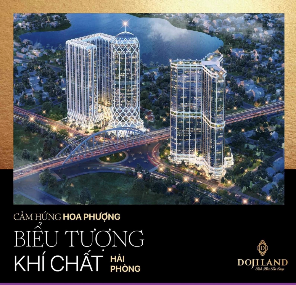 Kiến trúc chung cư Doji Hải Phòng và ngôn ngữ tạo hình từ tinh thể kim cương