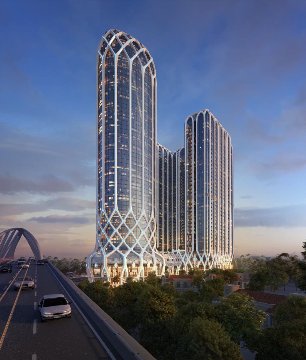 Kiến trúc chung cư Doji Hải Phòng và vai trò của chiều cao trong nhận diện đô thị