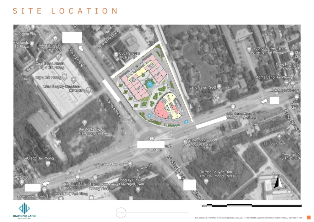 Lợi thế vị trí chung cư Doji Hải Phòng và khả năng khai thác không gian, dịch vụ đô thị